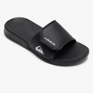 Quiksilver |  Black Coast Adjust Sandal, Size 9 NWT